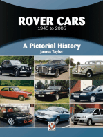 Rover Cars 1945 to 2005: A Pictorial History