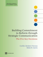 Building Commitment to Reform through Strategic Communication: The Five Key Decisions