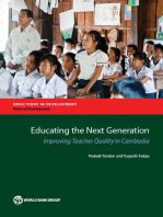 Educating the Next Generation: Improving Teacher Quality in Cambodia