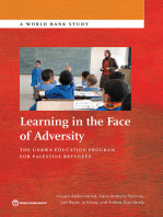 Learning in the Face of Adversity: The UNRWA Education Program for Palestine Refugees