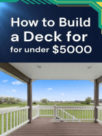 How to Build a Deck for under $5000