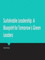 Sustainable Leadership: A Blueprint for Tomorrow’s Green Leaders