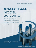 Building Insight: Advanced Analytical Models for Decision-Making: O6.0 TRANSFORM DATA