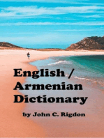 English / Armenian Dictionary: Words R Us Bilingual Dictionaries, #101