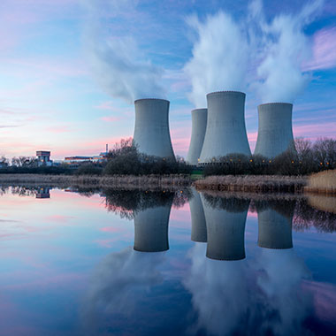 Water cooling towers at a treatment plant work best with water free of organics that can cause build up and equipment damage.