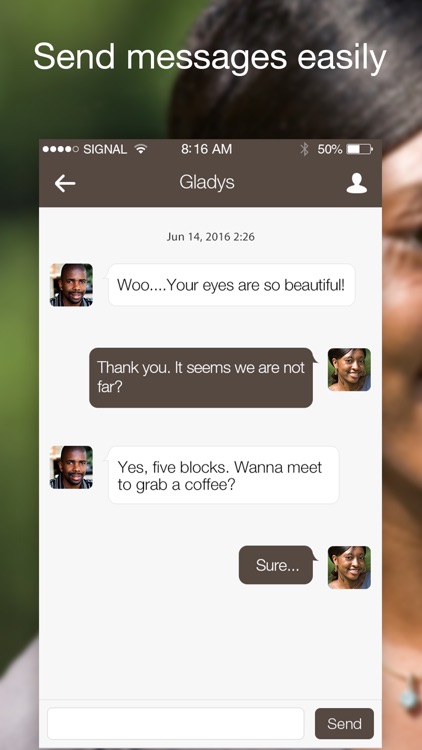 Black dating app - Ebonys: where black people meet screenshot-4