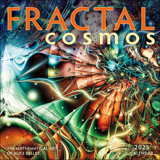 2025 Fractal Cosmos Calendar Wall