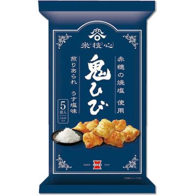 岩塚製菓 鬼ひび うす塩味 4901037220446 1セット(116g×10個)（直送品）