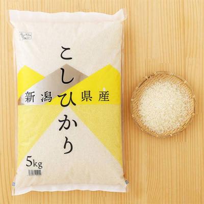 【新米】 新潟県産 コシヒカリ 5kg 1袋 精白米 令和6年産 米 お米 ご飯 こしひかり オリジナル