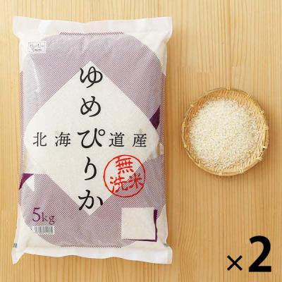 【新米】北海道産 ゆめぴりか 10kg 1セット（10kg：5kg×2袋） 【無洗米】 令和6年産 米 木徳神糧 オリジナル