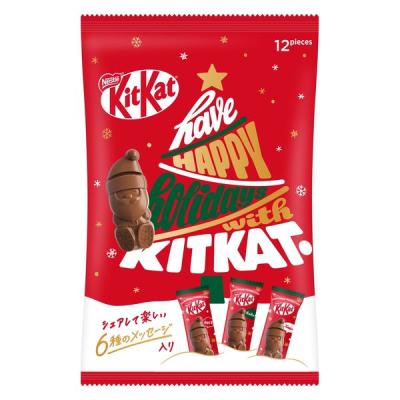 キットカット ホリデイサンタ シェアバッグ 12個入 1袋 チョコレート ネスレ日本 クリスマス