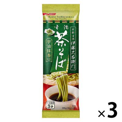 【アウトレット】伊藤久右衛門 宇治茶そば (200g) ×3個