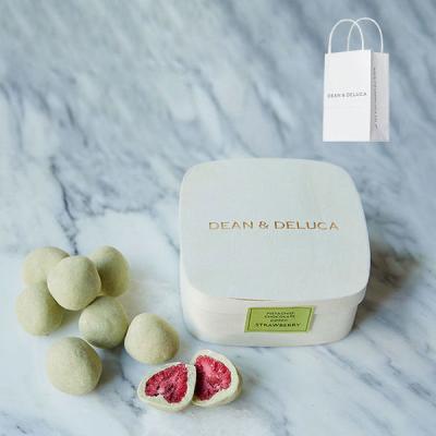 DEAN＆DELUCA  ピスタチオチョコレート ディップド ストロベリー 1箱  紙袋付き ギフト 手土産