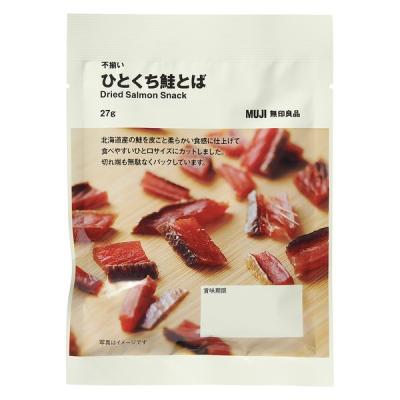 無印良品 不揃い ひとくち鮭とば 27g 良品計画