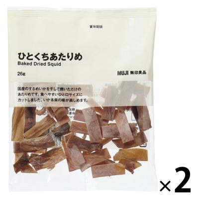 無印良品 ひとくちあたりめ 26g 1セット（1袋×2） 良品計画