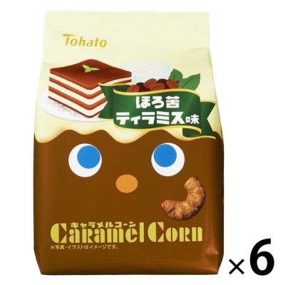 キャラメルコーン　ほろ苦ティラミス味 62g 6袋 東ハト スナック菓子