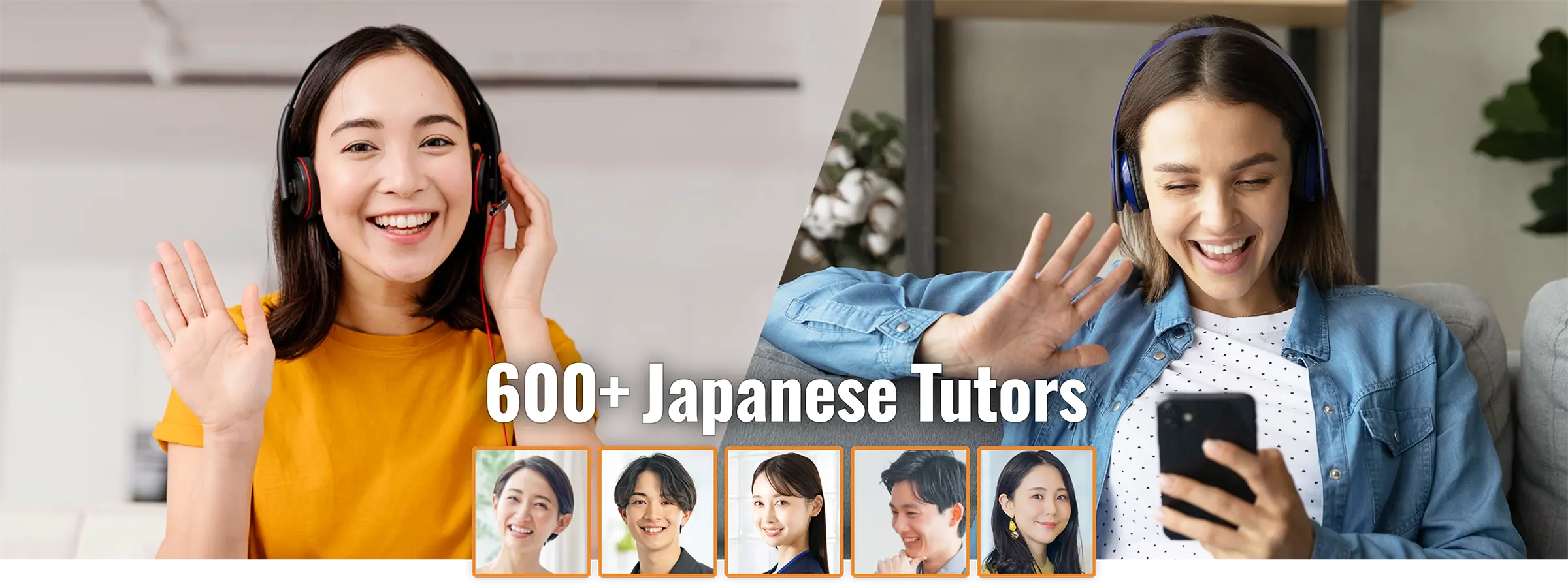 600 + Japanese Tutors Available, Learn Japanese with Native Speakers