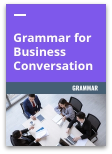 Grammar for Business Conversation Textbook