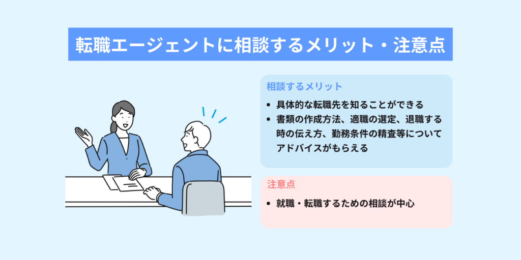 転職エージェンに相談するメリット