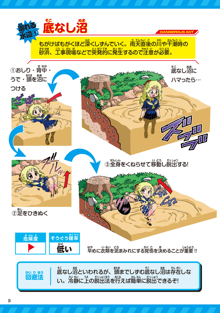 マンガでわかる！ 死亡ピンチからの生還図鑑