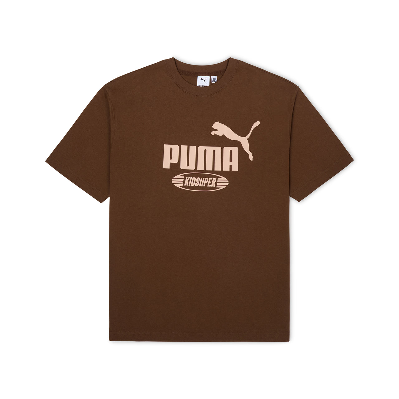 PUMA X KIDSUPER KING GRAPHIC TEE [CHESTNUT BROWN]