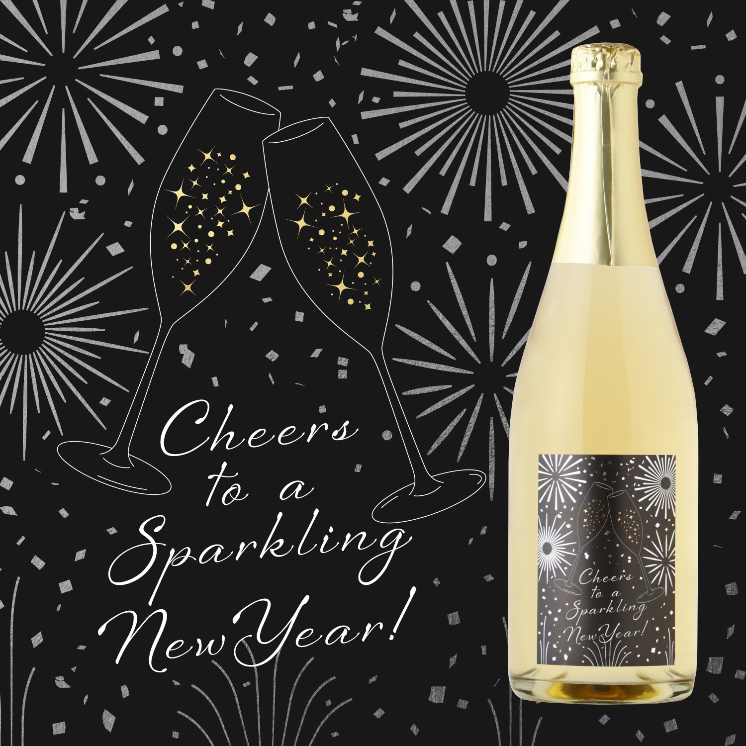 Cheers to a Sparkling New Year! ~輝く新年に乾杯を~