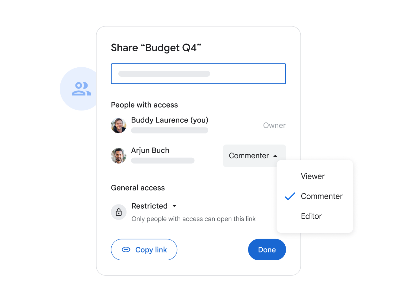 Changing Sheets access via drop-down menu