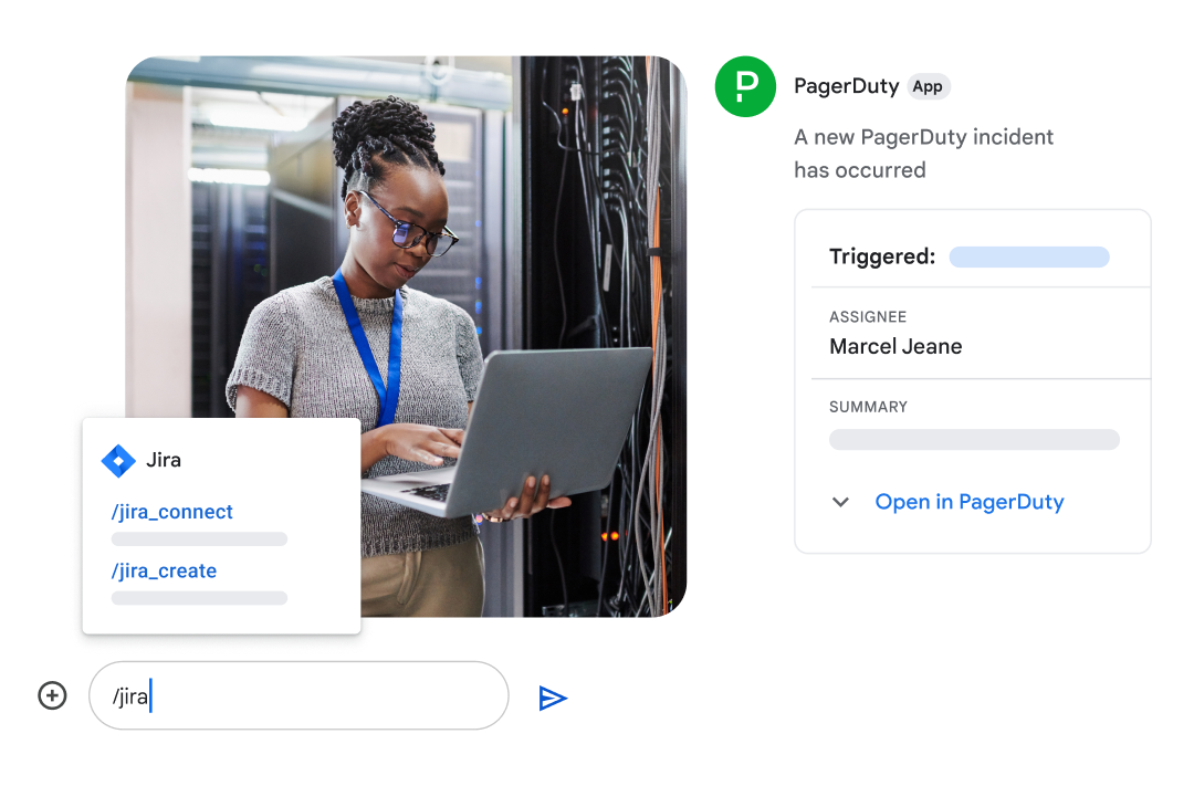 Workspace için PagerDuty ve Jira entegrasyonları 