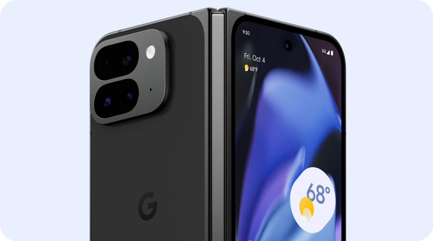 The Google Pixel 9 Pro Fold phone.