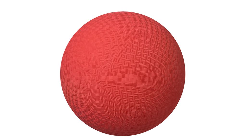 un ballon chasseur rouge