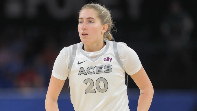 Latest injury updates on Aces rookie Kate Martin image