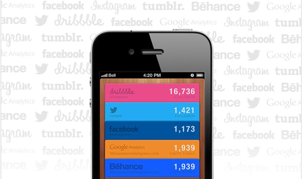 web stats app