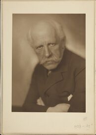 Fridtjof Nansen, året før han døde. Foto: Anders Beer Wilse/Nasjonalbiblioteket (1929).