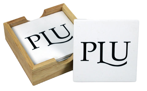 PLU SQUARE STONE COASTER SET