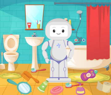 Going through this activity bundle children learn to recognize and label bathroom items, know their functions and get familiarized with the hygiene routines and sequences.