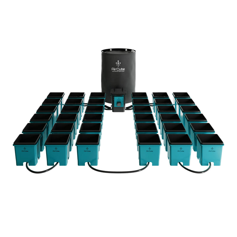 AirCube Active Oxygen Ebb & Flow Grow System - 36 Site - Backyard Provider