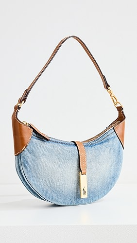 Polo Ralph Lauren Denim Shoulder Bag.