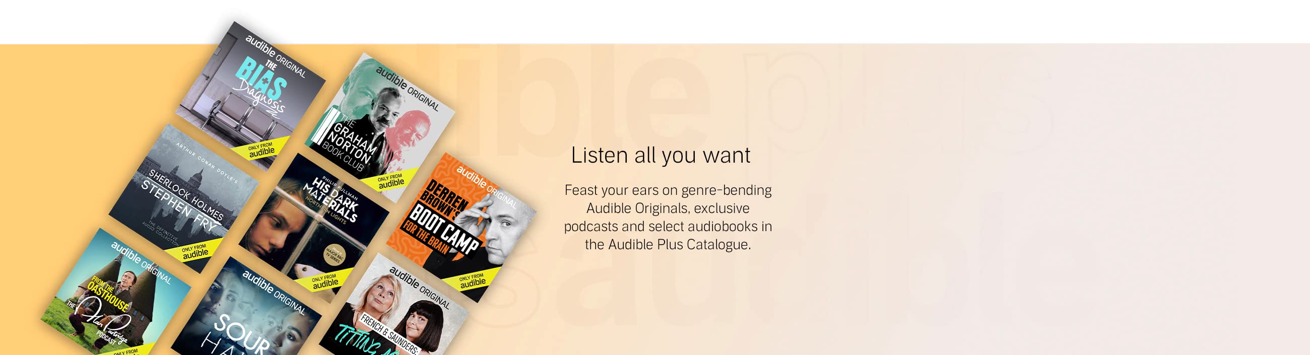 New and Free for Members Audible Plus Collection