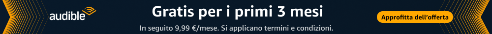 Gratis per i primi 3 mesi. Offerta valida fino al 2 Ottobre 2024. Gratis per i primi 3 mesi, poi 9,99 €/mese. Cancella quando vuoi. Si applicano termini e condizioni.