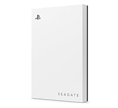 Seagate Game Drive PS4/PS5, 5TB, tragbare externe Festplatte, 2.5 Zoll, USB 3.0, weiß, LED blau, inkl. 2 Wochen Playstation…