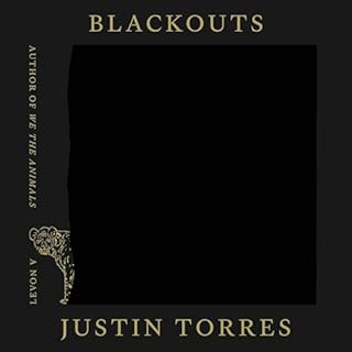 Blackouts Audiolibro Por Justin Torres arte de portada