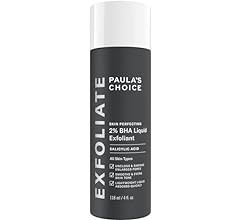 Paulas Choice--SKIN PERFECTING 2% BHA Liquid Salicylic Acid Exfoliant--Facial Exfoliant for Blackheads, Enlarged Pores, Wri…