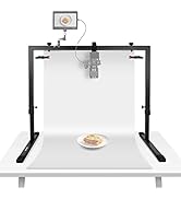 NEEWER Overhead Camera Mount Rig for Top Down Shots, Heavy Duty Steel Tabletop Mount Stand Multi ...