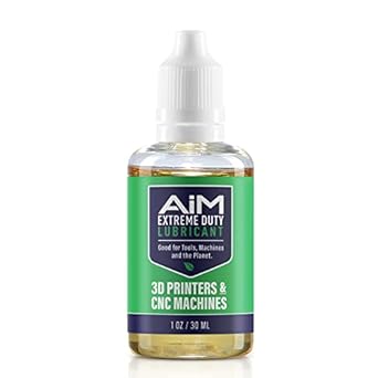 PlanetSafe AIM 3D Printer and CNC Machine Lubricant | protects 3D printers and CNC machines with scientifically-formulated non-toxic nano technology | 1oz