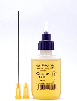 Horace Whitlock's Clock Oil 100%Synthetic Clock Oil