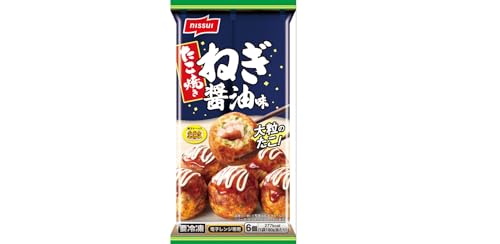 ニッスイ たこ焼き ねぎ醤油味 6個 180g