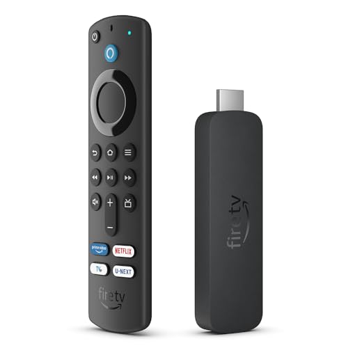 Fire TV Stick 4K 第2世代 | 映画館のような4K体験 | ストリーミングメディアプレイヤー【2023年秋発売】