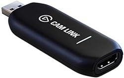 Corsair Elgato Cam Link 4K USB 3.0 Broadcast Live, Record via DSLR, Camcorder, or Action Cam, 1080p60 or 4K at