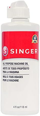 SINGER 2131E All Purpose Machine Oil, 4-Fluid Ounces,