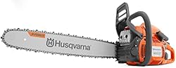 Husqvarna 967166103 50.2cc Gas 20 in. Rear Handle Chainsaw (Class B) (Renewed)